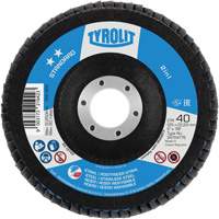 Disque &agrave; lamelles 2-en-1, 4-1/2" x 22,5 mm, Type 27A, Grain 60, C&eacute;ramique d'alumine Rock Safety Industrial Ltd