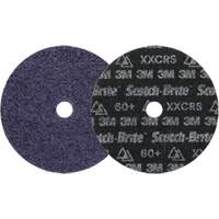 Disque de conditionnement des surfaces de pr&eacute;cision Scotch-Brite, HD-DH, 7" dia., Grain Tr&egrave;s grossier, C&eacute;ramique Rock Safety Industrial Ltd