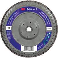 Disque &agrave; lamelles conique 1169F Cubitron 3 &agrave; changement rapide, 7" x 5/8"-11, Type T29, Grain 40+, C&eacute;ramique Rock Safety Industrial Ltd