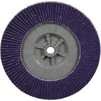 Disque &agrave; lamelles plate 1169F Cubitron 3 &agrave; changement rapide, 6" x 5/8"-11, Type T27, Grain 80+, C&eacute;ramique Rock Safety Industrial Ltd