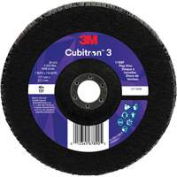 Disque &agrave; lamelles plate 1169F Cubitron 3, 7" x 7/8", Type T27, Grain 40+, C&eacute;ramique Rock Safety Industrial Ltd