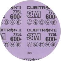 Disque en pellicule Cubitron II Hookit, dia 5", Grain 600+, C&eacute;ramique, 3 mil Rock Safety Industrial Ltd