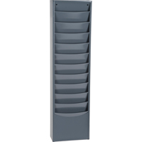 Pr&eacute;sentoirs, Stationnaire, 11 fentes, Acier, 9-3/4" la x 4-1/8" p x 36" h Rock Safety Industrial Ltd