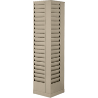 Pr&eacute;sentoirs, Rotatif, 23 fentes, Acier, 14-1/8" la x 14-1/8" p x 66" h Rock Safety Industrial Ltd