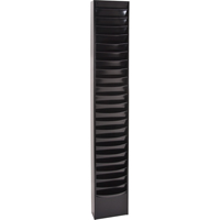 Pr&eacute;sentoirs, Stationnaire, 23 fentes, Acier, 9-3/4" la x 4-1/8" p x 65-1/2" h Rock Safety Industrial Ltd