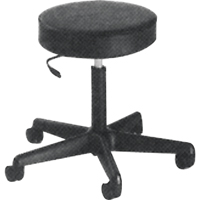 Tabouret de travail de s&eacute;rie 900, Mobile, Ajustable, , Vinyle Si&egrave;ge, Noir Rock Safety Industrial Ltd