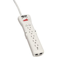 Protect-It Surge Suppressors, 7 Outlets, 2470 J, 1800 W, 7' Cord Rock Safety Industrial Ltd