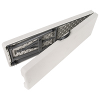 Banc pliant, Poly&eacute;thyl&egrave;ne, 72" lo x 12" la x 17" h Rock Safety Industrial Ltd