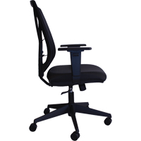 Activ A-47 Synchro Office Chair, Fabric, Black, 275 lbs. Capacity Rock Safety Industrial Ltd
