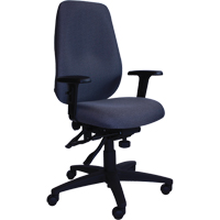 Cierra Petite Series Ergonomic Chairs, Fabric, Grey, 300 lbs. Capacity Rock Safety Industrial Ltd