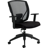 Chaises de travail, Tissu, Noir, Capacit&eacute; 300 lb Rock Safety Industrial Ltd