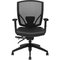 Chaises &agrave; bras Multi-Tilter, Vinyle, Noir, Capacit&eacute; 300 lb Rock Safety Industrial Ltd
