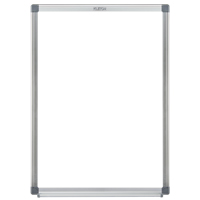 Tableau blanc en porcelaine, Magn&eacute;tique, 18" la x 24" h Rock Safety Industrial Ltd