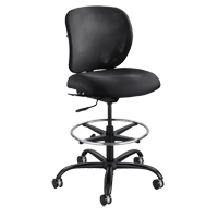 Tabouret robuste Vue, Nylon, Noir, Capacit&eacute; 350 lb Rock Safety Industrial Ltd
