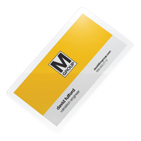 Pochettes lamin&eacute;es pour cartes d'affaires Swingline UltraClear Rock Safety Industrial Ltd