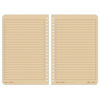 Side-Spiral Notebook, Soft Cover, Tan, 64 Pages, 4-5/8" W x 7" L Rock Safety Industrial Ltd