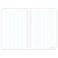 Side-Spiral Notebook, Soft Cover, Yellow, 64 Pages, 4-5/8" W x 7" L Rock Safety Industrial Ltd