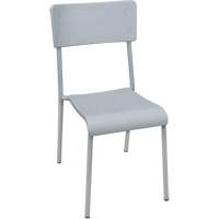 Chaises empilables Ventura, Polypropyl&egrave;ne, Hauteur 36", Capacit&eacute; 300 lb, Gris Rock Safety Industrial Ltd