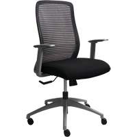 Era Series Adjustable Office Chair, Fabric/Mesh, Black, 275 lbs. Capacity Rock Safety Industrial Ltd