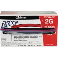 Ziploc&reg; Double Zip Food Storage Bags Rock Safety Industrial Ltd