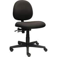 Aspen Low Back Posture Task Chair, Fabric, Black, 275 lbs. Capacity Rock Safety Industrial Ltd