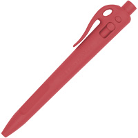 Stylo &agrave; bille d&eacute;tectable avec agrafe, Rouge, 1 mm, R&eacute;tractable Rock Safety Industrial Ltd