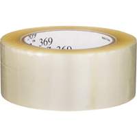 Tartan 369 Box Sealing Tape, Acrylic Adhesive, 1.6 mils, 48 mm (1-22/25") x 100 m (328') Rock Safety Industrial Ltd