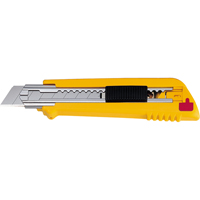 Multi-Blade Knife, 18 mm, Silver, Heavy-Duty, Plastic Handle Rock Safety Industrial Ltd