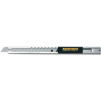 Standard-Duty Precision Knife, 9 mm, Stainless Steel, Stainless Steel Handle Rock Safety Industrial Ltd