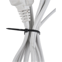 Cable Ties, 4" Long, 18 lbs. Tensile Strength, Black Rock Safety Industrial Ltd