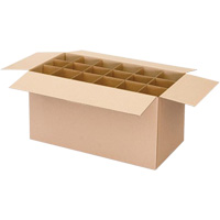 Boîte d'exp&eacute;dition pour cannettes a&eacute;rosols, 12-1/4" lo x 9-3/16" la x 10-5/16" h, ondulations C Rock Safety Industrial Ltd
