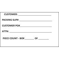 Generic Shipping Label, 4" W x 6" L, White Rock Safety Industrial Ltd