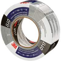 DT17 Super-Duty Duct Tape, 17 mils, Black, 48 mm (2") x 32 m (105') Rock Safety Industrial Ltd