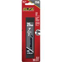 Ultra-Sharp Black Replacement Blades, Snap-Off Style Rock Safety Industrial Ltd