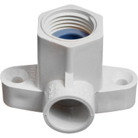 Raccord coude applique Flowguard Gold, Noeud x FPT, PVC-C, 1/2" Rock Safety Industrial Ltd