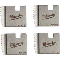 Matrices de tuyauterie portables NPT, Pour tuyau de 1-1/4", Acier rapide Rock Safety Industrial Ltd