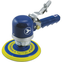 Heavy-Duty Dual-Action Quiet Random Orbit Sander, 6" Dia., 1/4" NPT Inlet, 10000 RPM Rock Safety Industrial Ltd