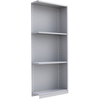 Interlok Shelving Unit, Steel, Boltless, 800 lbs. Capacity, 36" W x 88" H x 24" D Rock Safety Industrial Ltd