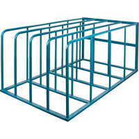 Standard Vertical Sheet Racks, 84" W x 50" D x 36-3/4" H, 4000 lbs. Capacity Rock Safety Industrial Ltd