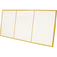 Grilles de protection arri&egrave;re pour palettier, 144" la x 48" h, Ferrures de 6" Rock Safety Industrial Ltd