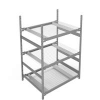 Wide Span Storage Shelving, Steel, Boltless, 1340 lbs. Capacity, 42" W x 60" H x 32" D Rock Safety Industrial Ltd