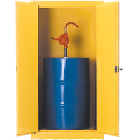 Drum Safety Cabinets, 55 US gal. Cap., Yellow Rock Safety Industrial Ltd