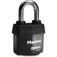 Cadenas Pro-Series Weather Tough, Noir, Cl&eacute;s diff&eacute;rentes, Acier lamin&eacute;, Largeur de 2-3/8" Rock Safety Industrial Ltd