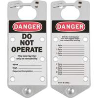 Moraillons de verrouillage &eacute;tiquet&eacute;s, Argent Rock Safety Industrial Ltd