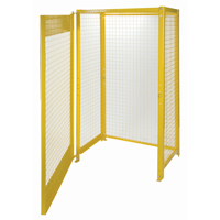 Armoires pour cylindres &agrave; gaz, nbre de bouteilles: 10, 44" , 30" , 74" , Jaune Rock Safety Industrial Ltd