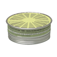 Cartouches pour respirateurs Comfo, Cartouche gaz/vapeur, Gaz multiples/Vapeur organique Rock Safety Industrial Ltd