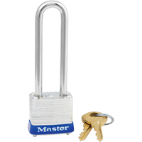 Cadenas, Argent, Cl&eacute;s identiques, Acier lamin&eacute;, Largeur de 1-1/8" Rock Safety Industrial Ltd