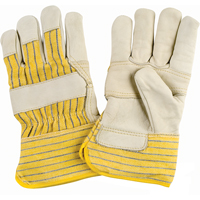 Winter-Lined Patch-Palm Fitters Gloves, X-Large, Grain Cowhide Palm, Cotton Fleece Inner Lining Rock Safety Industrial Ltd