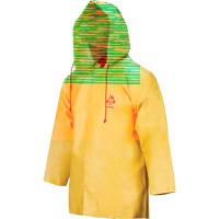 Neo-Slick Chemical & Acid Resistant Rain Jacket, Small, Yellow, Neoprene Rock Safety Industrial Ltd