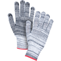 Dotted String Knit Gloves, Poly/Cotton, Single Sided, 7 Gauge, Small Rock Safety Industrial Ltd